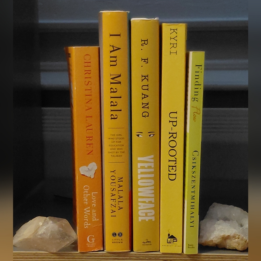 Yellow and Orange Home Art Print